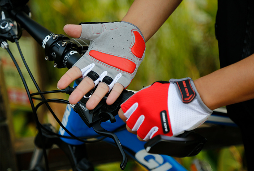 Unisex Half Finger Cycling Gloves, station road home plus