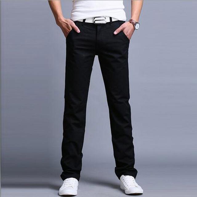 Men's Casual Cotton Trousers