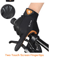 Load image into Gallery viewer, Leather Half Finger Gripping Gloves 
