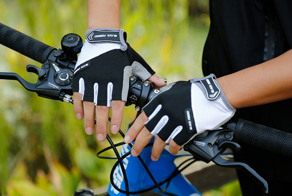 Unisex Half Finger Cycling Gloves, station road home plus