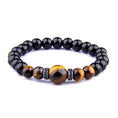 Load image into Gallery viewer, Natural Stone Bracelets Tiger Eye Beads Bracelet for Men| "Elevate Your Style with our Men's Tiger Eye Natural Stone Bracelet - A Touch of Elegance and Earthy Charm!"
