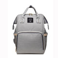 Load image into Gallery viewer, Maternity Bag| mother and Child Carrier bag grey 
