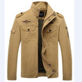 Load image into Gallery viewer, Airborne Mens Jacket beige main image 
